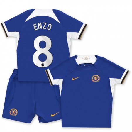 Chelsea Enzo 8 Barn Hjemmedrakt 2023-24 Kortermet